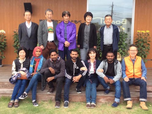 海外からのお客さまの笑顔があふれます