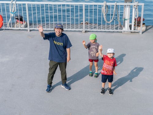 代表の中西たち(子育ての環境としても気に入っています)