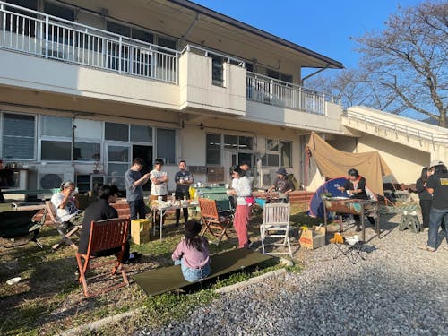 昨年度のBBQ交流会の様子!今回も会場は同じです。