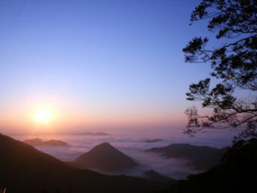 大江山から望む雲海