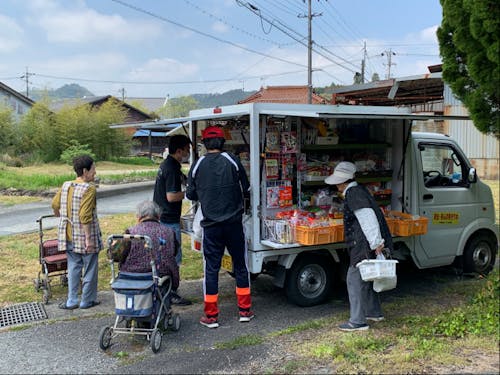 笑顔で安心して生活できる取組み実績 移動販売車