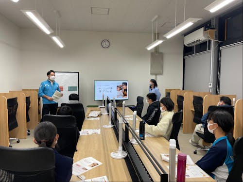 学生の未来に役立つイベント企画の運営も実施。