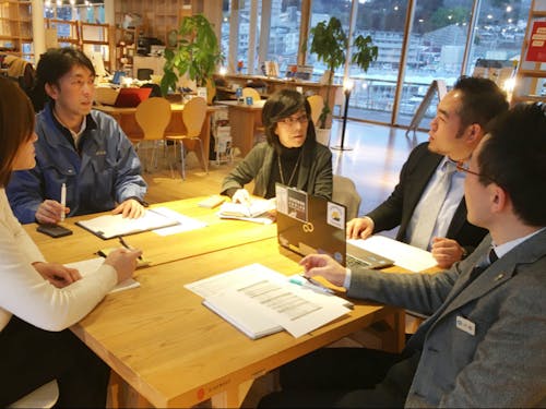 ワーキンググループ毎にディスカッションしながら進めます。