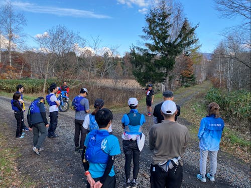 トレランイベント(現役協力隊/Libra Blue Sheepの反中祐介さん)