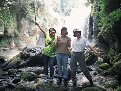 自然散策でゆったりとした時間を満喫