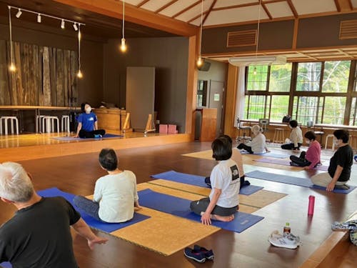 現役隊員の紹介①(体操教室の実施)