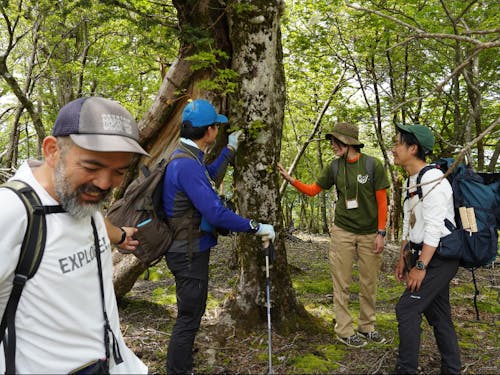 インタープリター模擬ツアーの様子