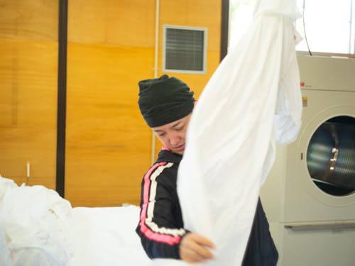 清潔なリネン提供のために