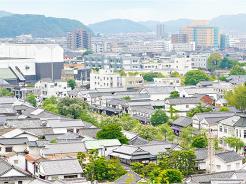 倉敷美観地区のまちなみ