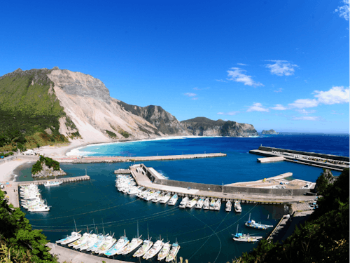 海、山、空が織りなす絶景に圧巻!Ⓒ神津島観光協会