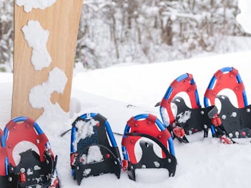 冬は雪もたくさん降る地域です。冬のアクティビティも楽しめます!