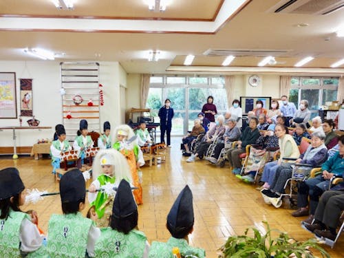 地域との交流も再開しました!