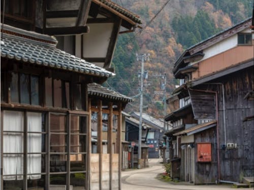 中谷さんが暮らす宿場町です!雰囲気がすごく良いですよ!