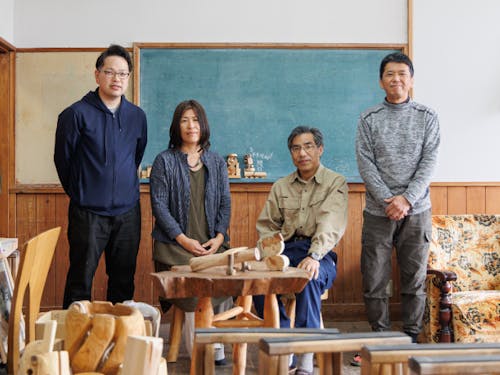 メインパートナーのNPO法人奥矢作森林塾スタッフ