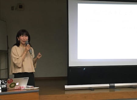 隣の市で「地域への入り方」についてお話ししています。