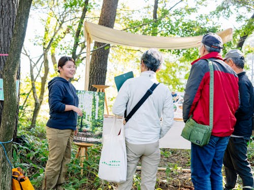 イベントでは森の魅力を伝える