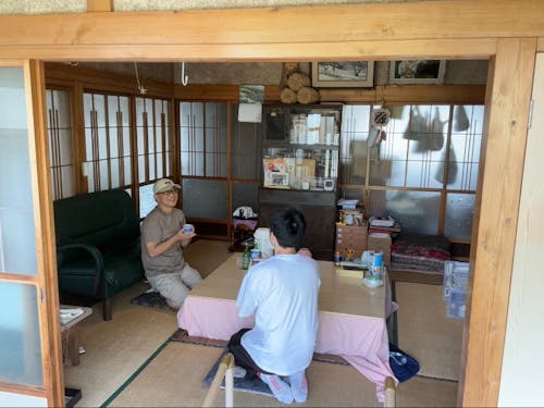 空き家所有者相談の様子