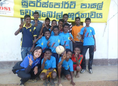 青年海外協力隊の経験も