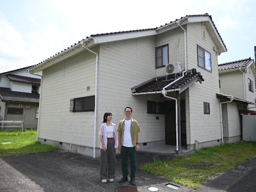 シンプルな木造2階建 の3DKです