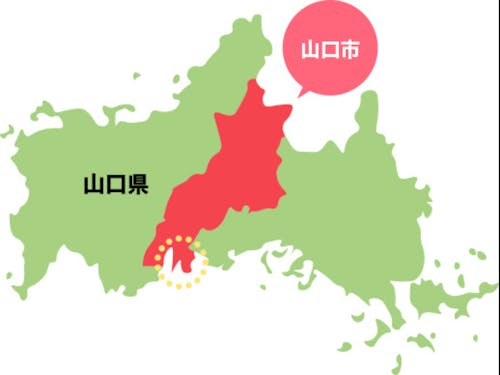 山口市の南部には瀬戸内海の穏やかな海がひろがる