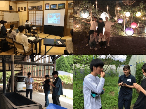 昨年の『黒川温泉 おもてなしインターンシップ』の様子