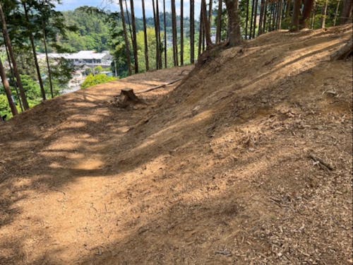 地面がむき出しの部分1