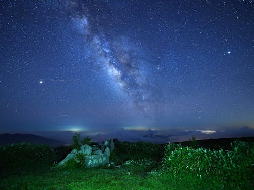 美しい星空が目の前に!