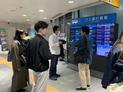 新静岡駅(バスロータリー)