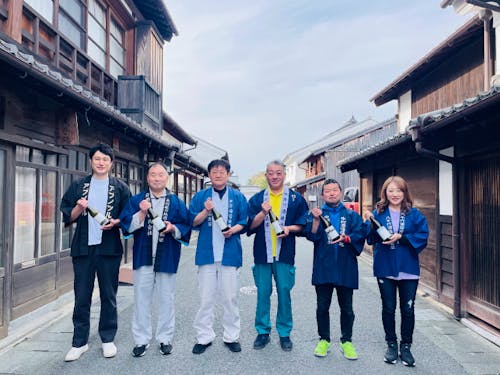 萩・阿武の６蔵の代表が勢揃い