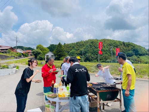 BBQの風景①