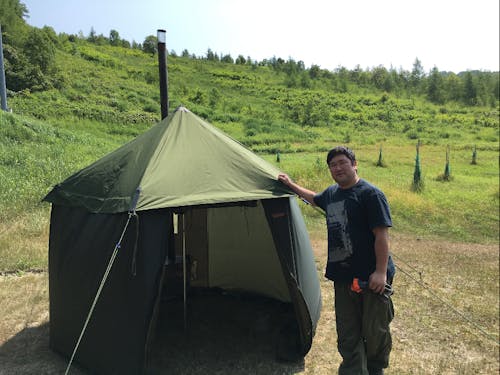 町の特産品開発やテントサウナイベントなどを行っている大澤隊員