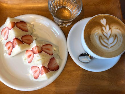 ホイップサンドのいちごは信州産