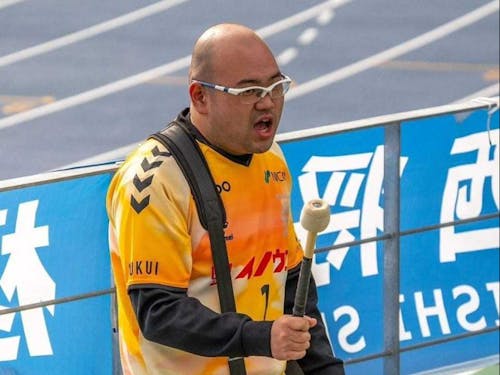 サポーター活動中の神尾さん