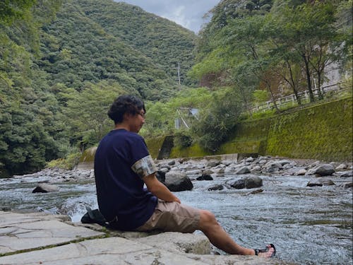 中心市街地から車で20~30分にある川がお気に入りです。