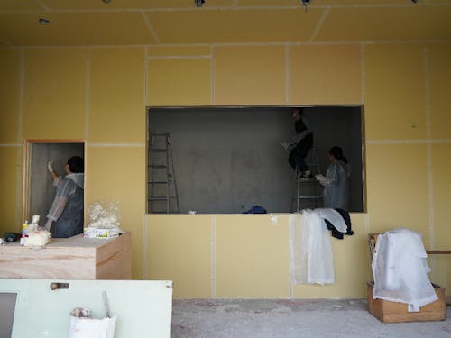 空き店舗改修の様子
