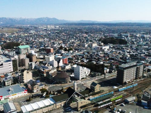 近江鉄道八日市駅付近の街並み