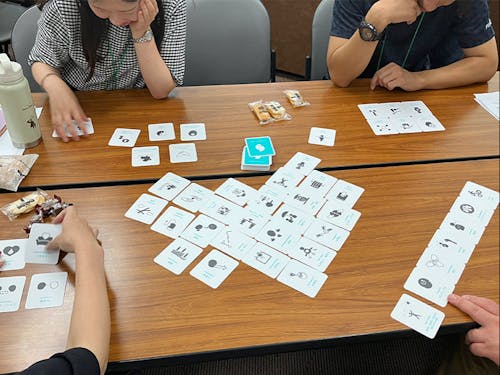 地域おこし協力隊として大切なことをカードを使って考えます