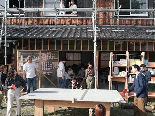 JR湖西線新旭駅前の拠点「TAKASHIMA BASE」