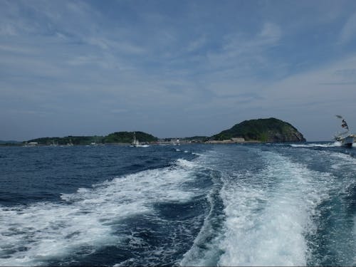 小川島の全景