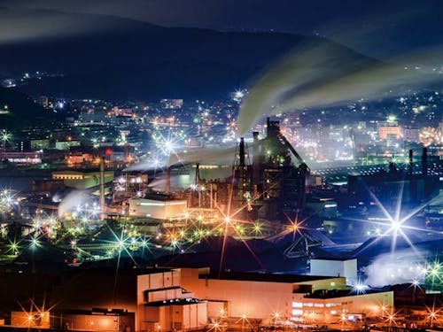 室蘭が誇る工場夜景