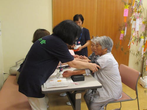 血圧測定で健康チェック