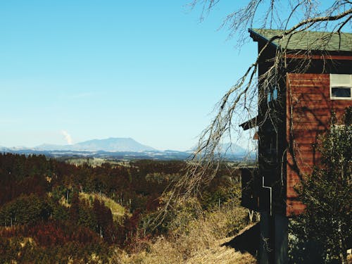 キャンプ場の景色