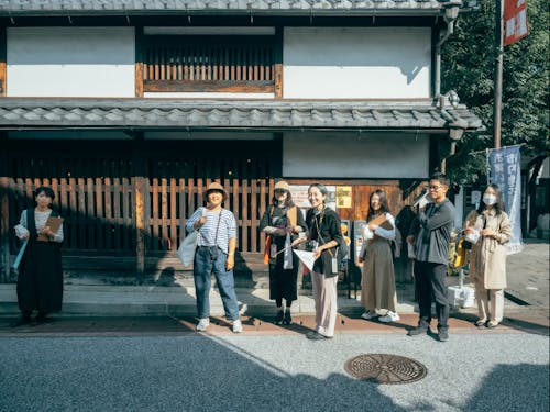 旧市街をまち歩き。歩くことで気付く発見があります