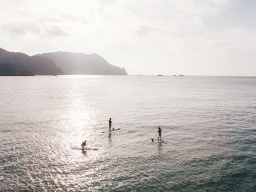 山陰海岸ジオパークの竹野海岸を冒険できる「SUP」