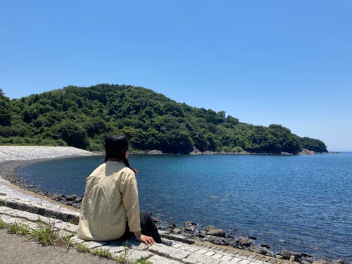 夜になると満天の星空も…!