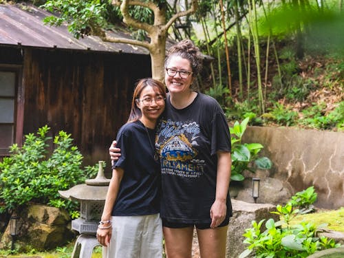 海外ゲストさんと友情が芽生えることも