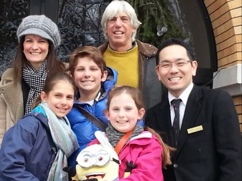 白馬には世界からお客様が集まり、国際交流も盛ん。英語も上達します!