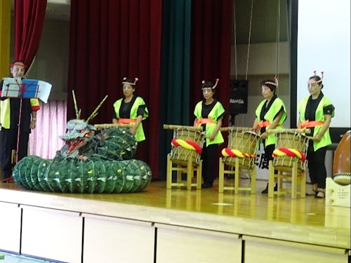 「龍が通った道まつり」から発足した弥富龍神太鼓