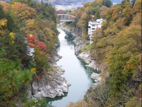 飯田市天竜峡、主催者の居住地そば