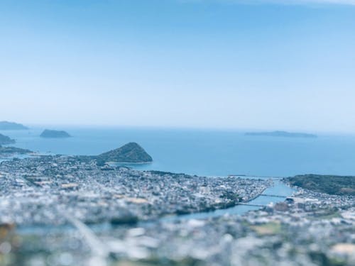 萩市は日本海側に面したコンパクトシティ。